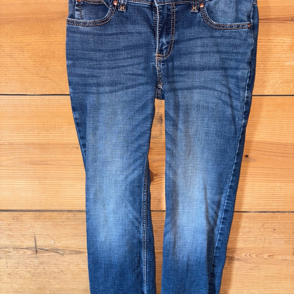 Wrangler Women's Straight Leg Blue Jeans